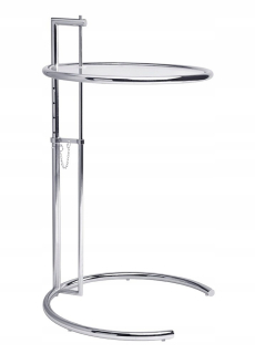 Okrúhly stôl King Home Grey 56,5 x 50,5 x 99 cm strieborný